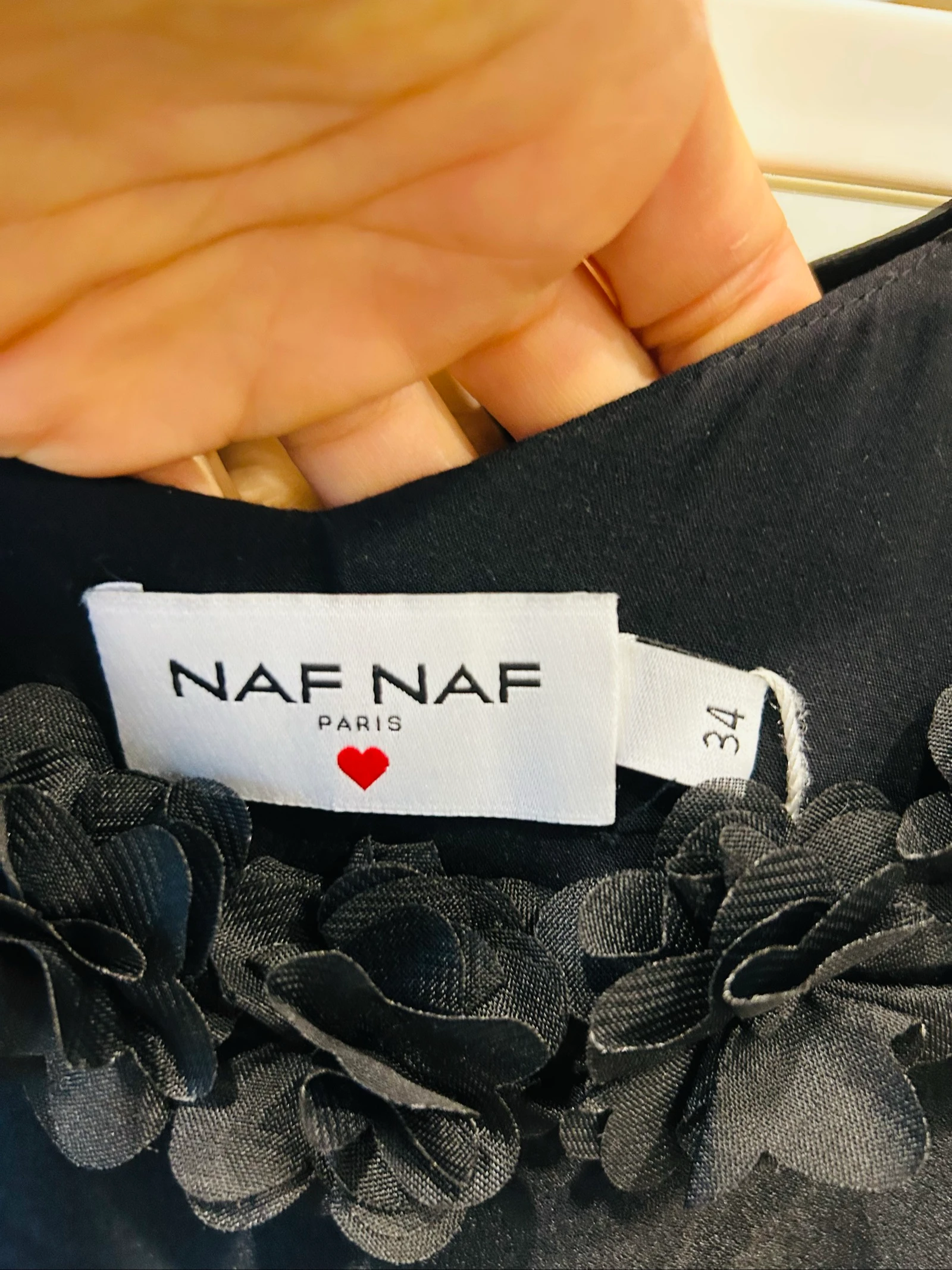 Robe noire de Naf Naf – photo 8
